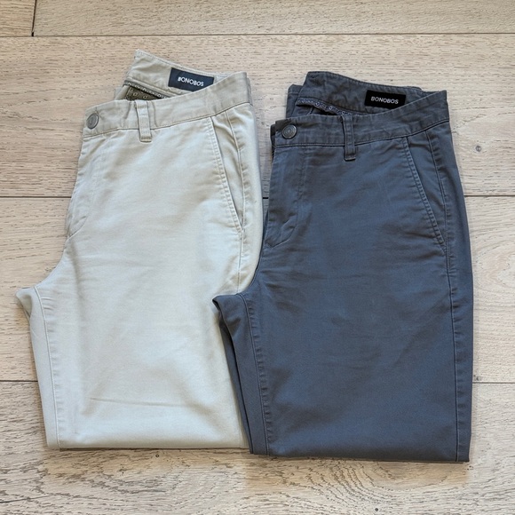 Bonobos Slim Fit Cotton Dress Pant Bundle in Size 30 - Picture 10 of 10